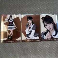 ≒JOY ニアジョイ 生写真 スチームパンク衣装 市原愛弓 コンプ 3点