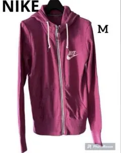 NIKE ナイキ トップス　スウェット　フード　スポーツ　ピンク パーカー M