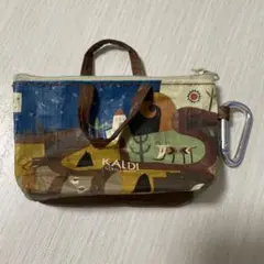 カルディ　伝説柄　ミニバッグ