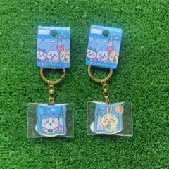 ちいかわご当地キーホルダー　東京限定　東京スカイツリー　ハチワレうさぎ２個セット