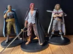 ワンピース フィギュア 3体セット赤髪海賊団　シャンクス　ベックマン　ヤソップ