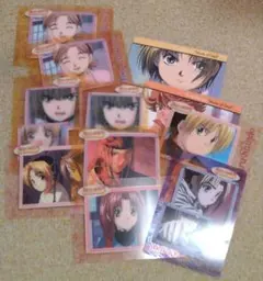 ヒカルの碁進藤ヒカル三谷祐輝ラミカ２枚ロッテクリアカード９枚藤原佐為藤崎あかり他