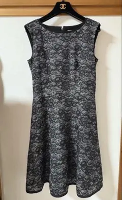 気まぐれ値下げ中M-PREMIER COUTURE レースワンピ38