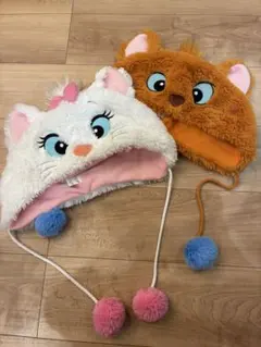 マリーちゃん　トゥルーズ　セット　カップル　ディズニー　被り物　ファンキャップ