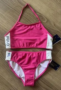 ★最終SALE★ラルフローレン 新品タグ付き　2ピース 水着　女の子