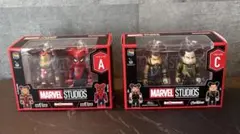 一番くじファミリーマート　A賞　C賞　セット　MARVEL BE@RBRICK