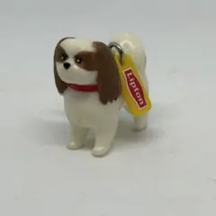 Lipton リプトン 犬 ストラップ フィギュア パピオン