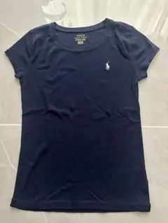 未使用 ポロラルフローレン 半袖 Tシャツ L（12-14） ネイビー  キッズ