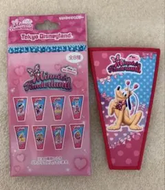 ディズニー ミニーのファンダーランド ワッペンアクセサリー プルート