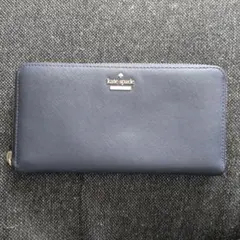 kate spade ネイビー 長財布