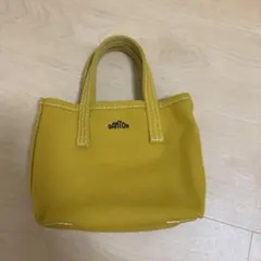 DANTON キャンバス トートバッグ イエローのサムネイル