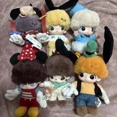 DIMOO WORLD × Disneyシリーズぬいぐるみキーチェーン