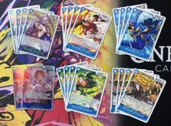 ワンピースカード　神速の拳　青　レイジュ　デッキパーツ　R以下　4コン