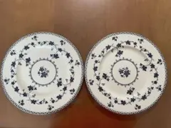 2枚セット　ロイヤルドルトン　イギリス製　葡萄模様 陶器皿
