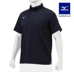 Mizuno ミズノ 【Ｌ】 ポロシャツ 新品未使用 ネイビーのサムネイル