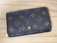 A0105-02　ルイヴィトン　二つ折り財布　＊生地切れ