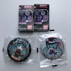 初音ミクあそーと マジカルミライ2023 ガチャ 缶バッジ バンダイ