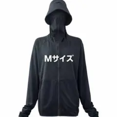 ワークマン クールUVサンシェードパーカーEX+ M ブラック 遮熱 UVカット