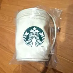 ☆新品未使用☆スターバックス福袋2026 カップ型ポーチ（ホワイト）