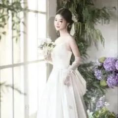 【大人気商品】上品サテンが光る上質ドレス 結婚式・前撮りに◎フォト婚にも✨