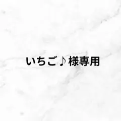 いちご♪様専用ページ