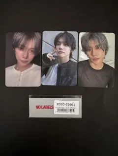 TXT ヨンジュン NO LABELS PART 01 トレカ ステッカー付