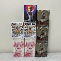 フィギュア　まとめ売り　8体　鬼滅の刃　ワンピース　まどマギ　ハンターハンター