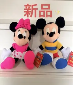 【新品】Mattel Disney Mickey &Minnie ぬいぐるみのサムネイル