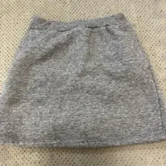 裏起毛　UNIQLO キッズ スカート グレー　 130サイズ　暖パン　ボア