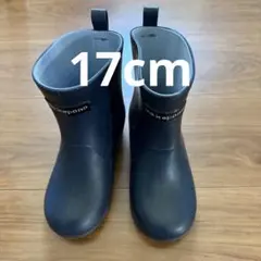 makepönö キッズ レインブーツ 長靴 17cm ネイビー