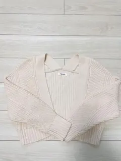 SONNYLABEL アイボリー ニットカーディガン