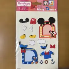 【新品未使用】 ディズニー　Disney フォトデコレ　フォトフレーム　シール