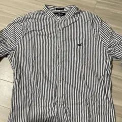 Hollister ストライプ 長袖シャツ マッスルフィットのサムネイル