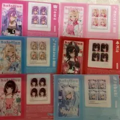 ローソン限定　ホロライブオリジナルクリアシート全6種コンプリート