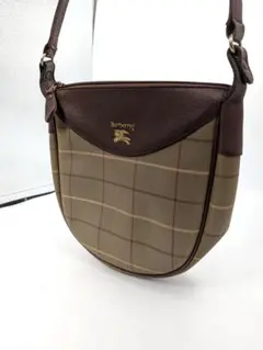 良品✨ バーバリー ショルダーバッグ キャンバス ベージュ 985