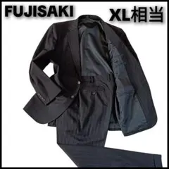【大きいサイズ】FUJISAKI セットアップスーツ XL相当 ブラック系