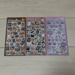 新品 ボンボンドロップシール 和柄 3種セット