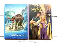 ディズニー　ハッピーくじ　G賞　ポストカードブック　ラプンツェル　モアナ