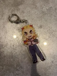 鬼滅の刃 煉獄杏寿郎 東京ドームシティ トレーディングアクリルキーホルダー