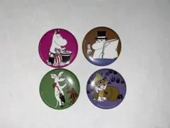 ムーミン 缶バッジ 4個セット