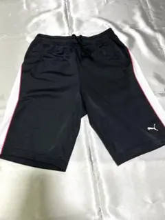 Puma ハーフパンツ ブラック/ホワイト/ピンク