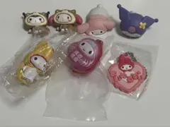 マイメロディ クロミちゃん ガチャガチャ7点セット