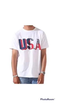 nano universe × russell コラボ Tシャツ サイズS