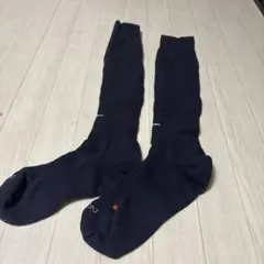 サッカーソックス ネイビー Lサイズ27-28センチ