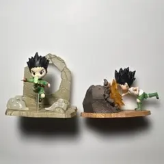 HUNTER×HUNTER ゴン フィギュア デスクトップフィギュア 2点