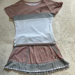 FILA テニスウェア セットアップ/エレガント/スモーキーピンク