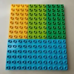 レゴデュプロ　プレートブロック