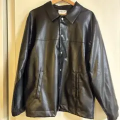 チャオパニックティピー　フェイクレザーブルゾン　Ｌ