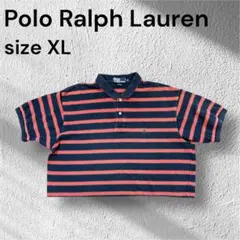 POLO by Ralph Lauren 半袖ポロシャツ ショート丈 ボーダー