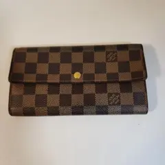 LOUIS VUITTON ダミエ ポルトフォイユ サラ 長財布